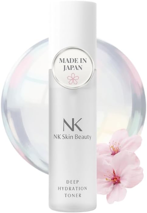 Tônico facial hidratante NK Skin Beauty com ceramida, niacinamida, ácido hialurônico, colágeno e peptídeo