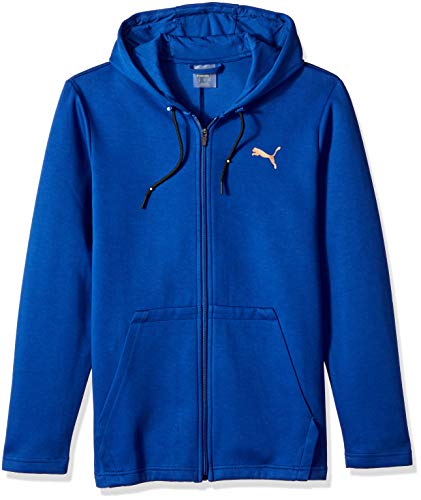 PUMA Men's Vent Hooded Jacket, Sodalite Blue, S