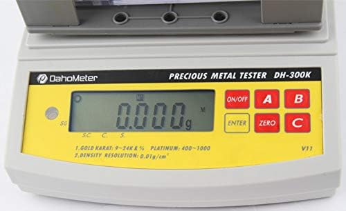 Huanyu DH-600K Jewelery Gold Density meter Precious Metal Densitometer Purity Testing Machine 0.001 g/cm3(0.005g-600g)
