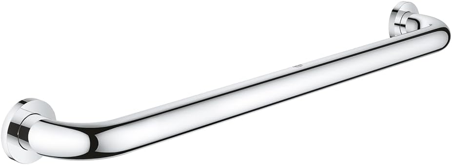 Grohe Essentials 24 In. Grab Bar, StarLight Chrome