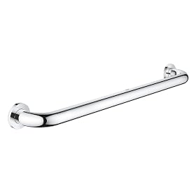 GROHE Essentials Grip Bar | 23.6 Inches Length | Wall Mounted Safety Grab Handler for Shower & Bathtub |Durable Metal &