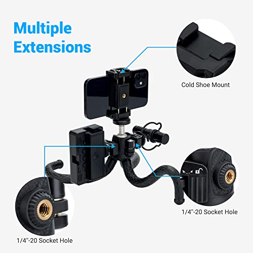 Image of JJC Flexible Mini Tripod Octopus Stand for Sony ZV-1F ZV-1 Canon M50 G7X