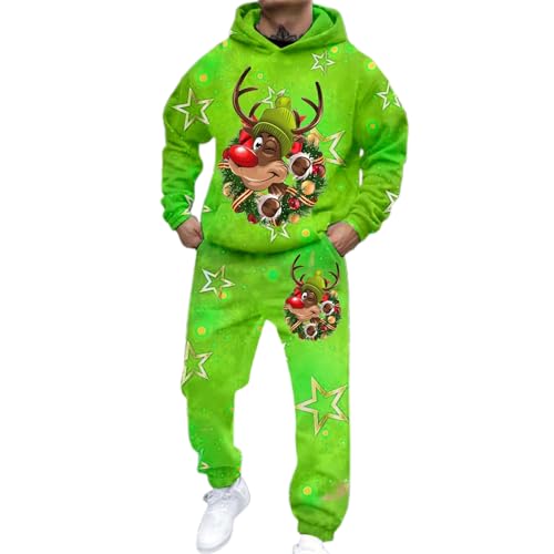 Survêtement homme Noël confortable pour éviter les déguisements qui grattent sweat jogging