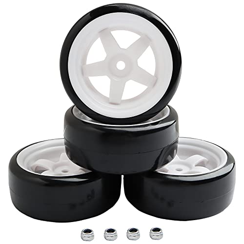 GDOOL 63mm White Hard Plastic Wheels