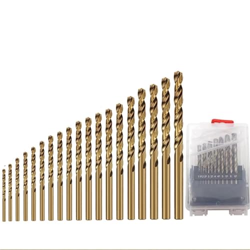 Foret hélicoïdal cobalt M35 pour travaux de rénovation et perçage de profilés en métal