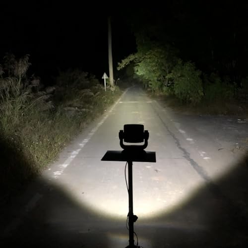 Lightronic Offroad LED Spotlight Head Light, Wireless Remote-Controlled, 6000K Cool-White Long-Range Spot Beam for Trucks & Boats, Corrosion & Vibration Resistan, 12V/24V DC, White, 1-PCS by Lightronic - Used condition - Image 4