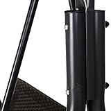 Outsunny Rattan Hollywoodschaukel, 2-Sitzer Gartenschaukel, Schaukelbank, Verstellbares Sonnendach, Stahlrahmen, Schwarz 140 x 110 x 151 cm - 9