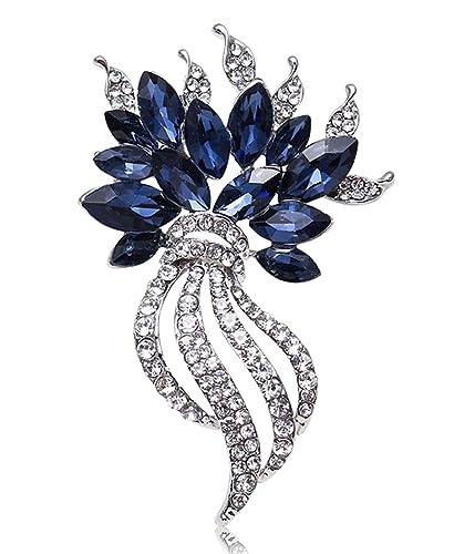 YouBella Stylish Floral Shape Jewellery Silver Plated Brooches for Women and Men (Style 2) (B0816Y135X) Amazon Price History, Amazon Price Tracker