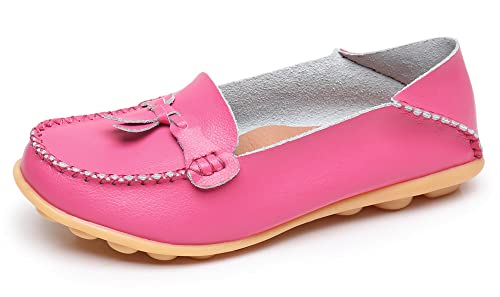 Image of VenusCelia Women's Decoration Comfy Walking Flat Loafer