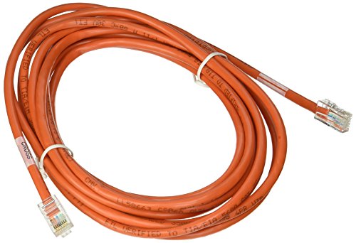 Image of C2G /Cables to Go 26704 Cat5E Non-Booted Unshielded (UTP) Network Crossover Patch Cable, Orange (14 Feet /4.26 Meters)