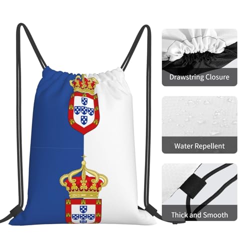 Portugal Alternative Flag Drawstring Gym Bag Gym Backpack For Women Men4
