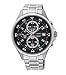 Produktbild Seiko Herren Chronograph Quarz Uhr mit Edelstahl Armband SKS627P1