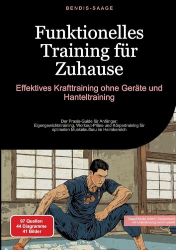 Funktionelles Training für Zuhause: Effektives Krafttraining ohne Geräte und Hanteltraining: Der Praxis-Guide für Anfänger: Eigengewichtstraining, ... im Heimbereich (Krafttraining (DE))