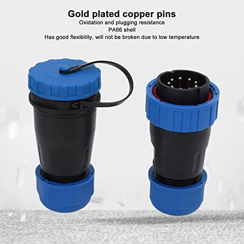 Conector de Aviación Impermeable 6 Pines 380V 45A miniatura 2