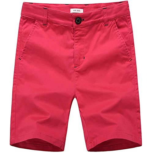 Pantalones Cortos - Niño Pantalones Cortos de Verano con Cintura Ajustable, 4-14 Años Cover