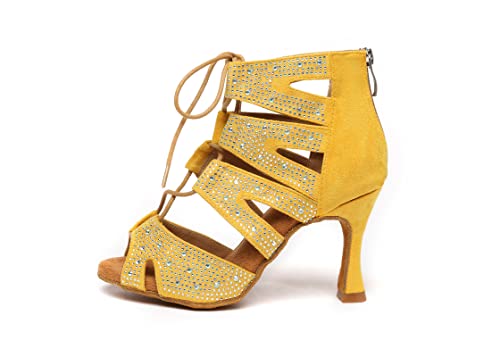 Chaussures de danse latine femmes bottes de salle de bal