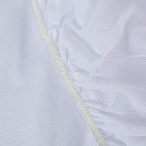 Protetor de Colchão Malha Slim Queen Altenburg Branco Queen Tecido