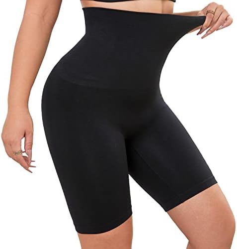 Suprenx Tummy Control Shapewear Shorts for Women High Waisted Body Shaper Shorts Under Dresses Thigh Slimmer