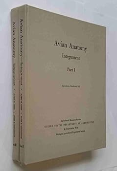 Hardcover Avian Anatomy Integument Part 1 and 2 Book