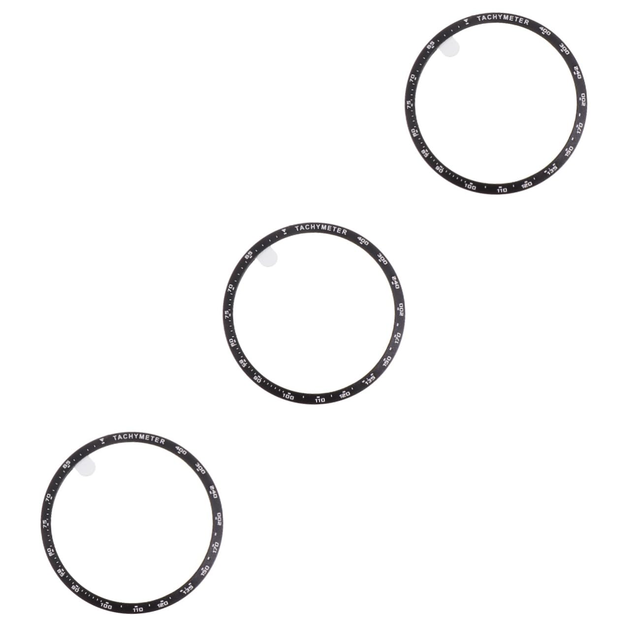 ARTIBETTER 3pcs Watch3 Protective Circle Watch Bezel Ring Watch 3 Watch Cover Case Frame Watch 3 Watch Metal Cover Bezel Loop Facial Accessories Watches Aluminum Alloy Watch Ring Intelligent