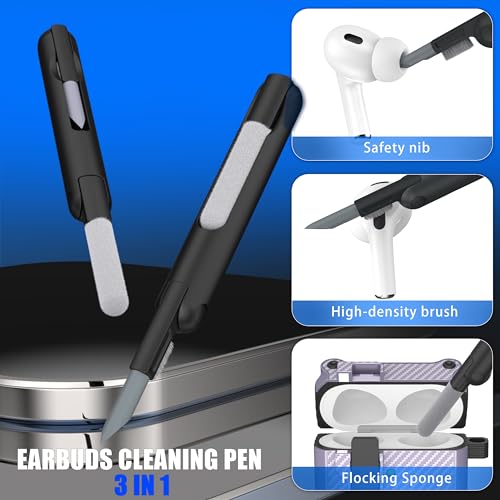 Image of RFUNGUANGO AirPods 3 Case with Lock Magnetic Lid, Purple