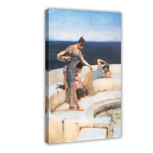 Affiche hollandaise Lawrence Alma Tadema cadre suspendu pour chambre