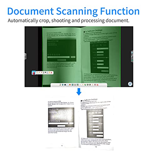 Scanner de documents 5 pixels avec éclairage LED pour enseignement - 7