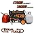 WEN DF475T Dual Fuel 120V/240V Portable Generator with Electric Start Transfer Switch Ready, 4750-Watt, CARB Compliant