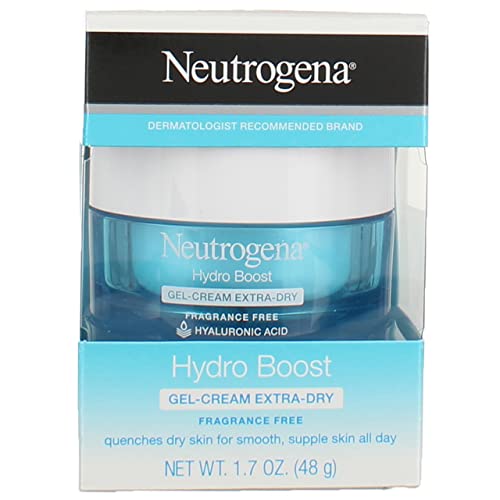 Hydro Boost Hyaluronic Acid Hydrating Face Moisturizer Gel-Cream, 1.7 oz, 2 Bottles