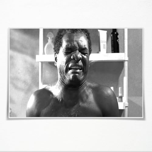 Funny Bathroom Classic Movie Wall Art Friday Posters Black and white Humor Comedy Art Canvas Prints The Toilets Poster 90s Retro Film Room Home Decor Aesthetic Amusing Restroom Wall Decor 8x12inch Unframed