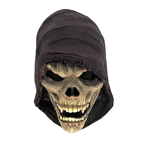 MILERUN Latex Vampire Death Skull Grim reaper Headgear...