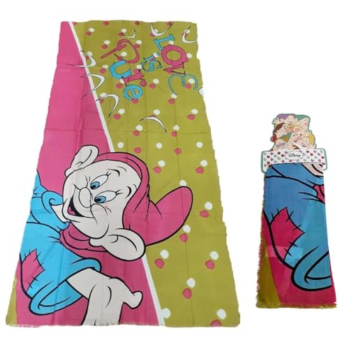 Ya en mundofriki.es: Pañuelo Disney bufanda pareo diferentes tamaños, cachorro, 100 x 180 cm