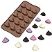 2-Pack Poop Silicone Molds - Comkit Funny Poop Emotion Maker Mold Tray for Chocolate, Candy, Fondant, Gummy, Ice Cube,Jello, Pudding, Cake Decorating