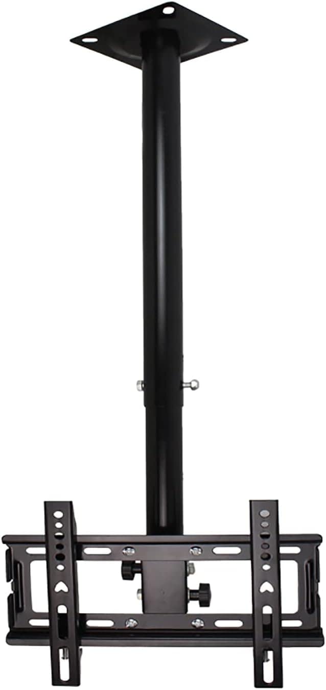 CGCSYZ Ceiling TV Mount, Adjustable Height TV Bracket Fits 14-32inch LED Plasma Panel Display, TV Pole Mount Holds Up To 88lbs/40kg, Max VESA 200x200mm TV Mount (A 0.53m)