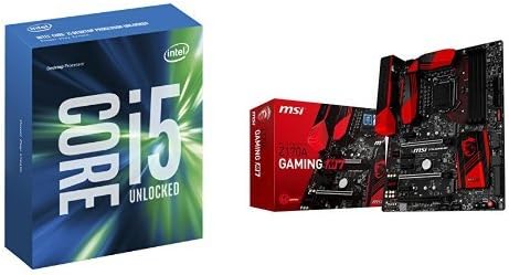 Intel Core I5-6600K with MSI Z170A M7 Gaming Motherboard Bundle