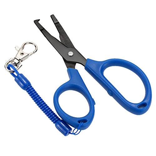 KKmoon Alicate de pesca externo 13cm Linha cortador tesoura removedor de ganchos