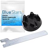 Ultra Durable 9704230 Blender Drive Coupler with Spanner Kit Replacement Parts by BlueStars - Easy to Install - Exact Fit for KitchenAid KSB5WH KSB5 KSB3 Blenders - Replaces WP9704230VP WP9704230 PS11746921