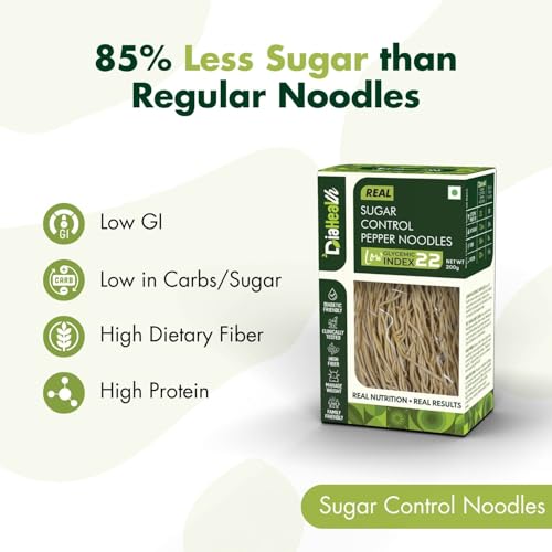 Image of Diahealth Noodles (Pepper, 200 GM - Pack of 2)