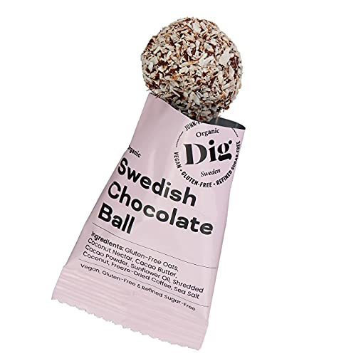 Dig / Get Raw - Ball Mix Box (16er Pack) - Snacks aus biologischen, natŸrlichen Zutaten - Vegan, glutenfrei und raffiniert, zuckerfrei (16 x 25 g)