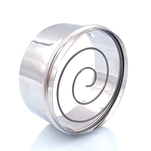 TYGERIX Embout horizontal anti-intrusion et antigel en acier inoxydable Ø 80 mm aspiration air + épaisseur + résistance, le top Cover