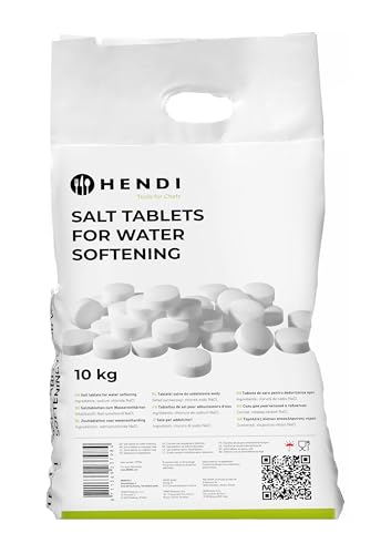 HENDI Sel en tablettes pour adoucisseurs d'eau, 10 kg,...