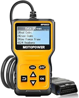 MOTOPOWER MP69033 OBD2 Scanner Car Engine Fault Code Reader Engine System Diagnostic Tools