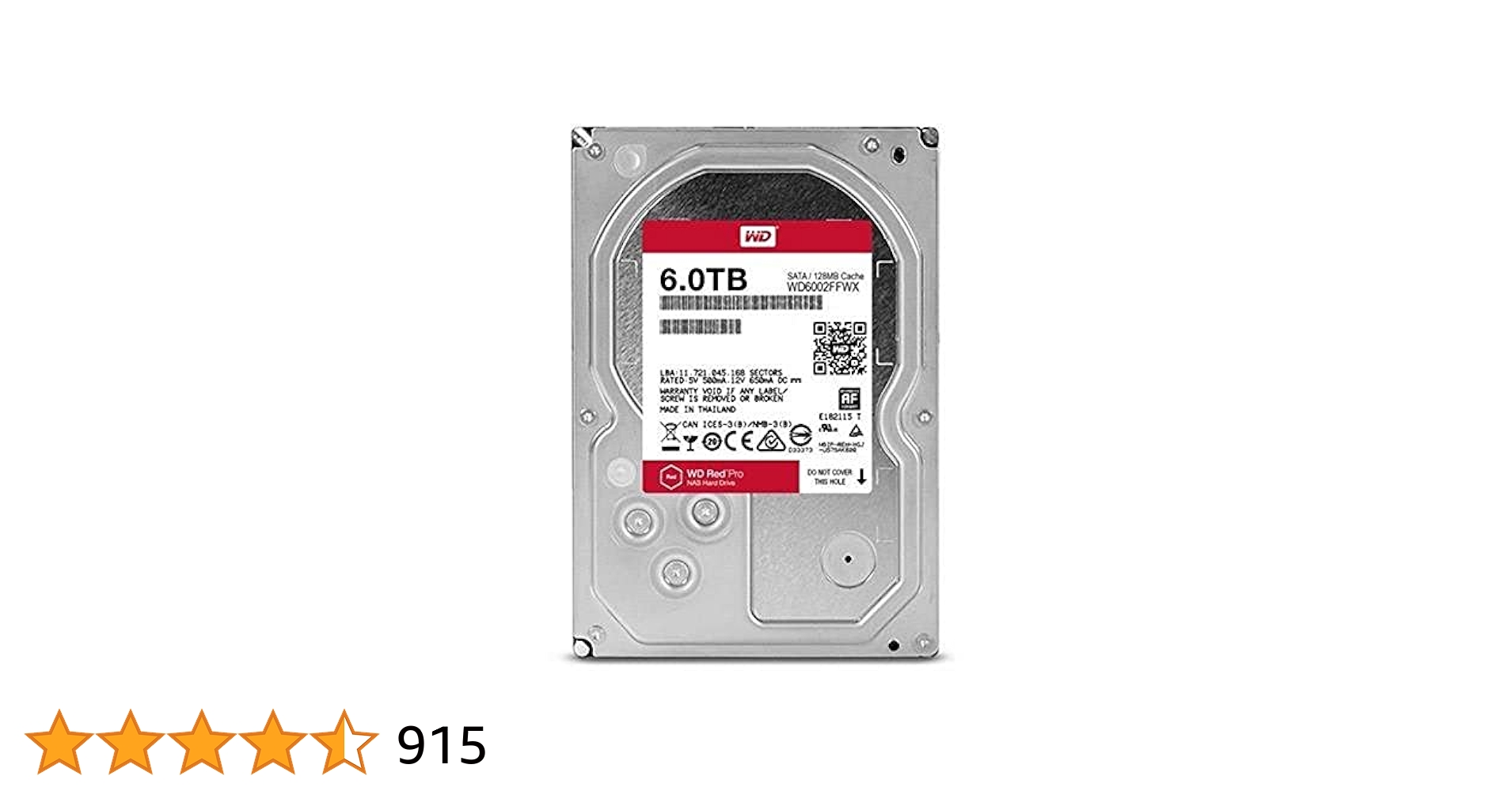 【値下げ・新品未使用】 WD Red Plus 6TB HDD NAS用にも Amazon.com: Western Digital 6TB WD Red Plus NAS Internal