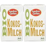 Bamboo Garden Bio Kokosmilch, 250 ml (Verpackungsdesign kann abweichen) (Packung mit 2)