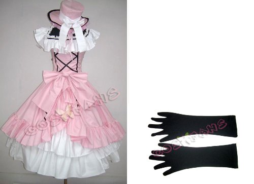 Amazon.co.jp: 040 黒執事シエル お嬢様ドレスコスプレ衣装(オーダー