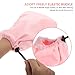 Uonlytech 1pair Wax Therapy Mittens Moisturizing Paraffin Wax Gloves for Hand Care Reusable and Washable for Spa Beauty Salon Home Use