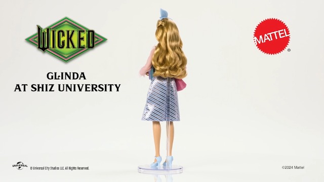 Amazon.com: Mattel Universal Wicked Glinda Fashion Doll