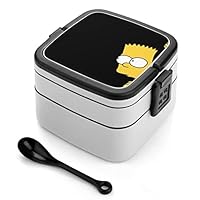 Amazon | ザシンプソンズ 弁当箱 2段 フレッシュランチボックス