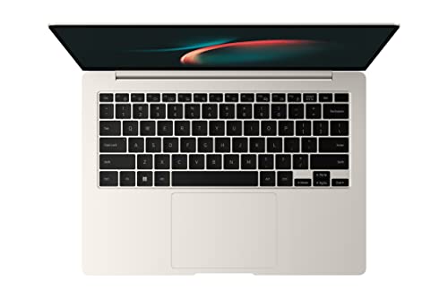 Image of SAMSUNG 14 inch Galaxy Book3 Pro Laptop Computer, 13th Gen Intel Core i7-1360P Processor / 16GB / 512GB, 3K AMOLED Screen, 120hz, Fingerprint Reader, FHD Webcam, 2023 Model, NP940XFG-KA2US, Beige
