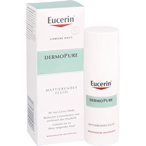 Mattierende Gesichtscreme Eucerin Dermopure Fluid 50 ml